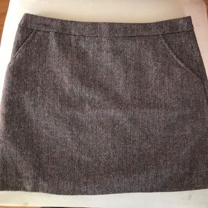 H&M tweed mini skirt